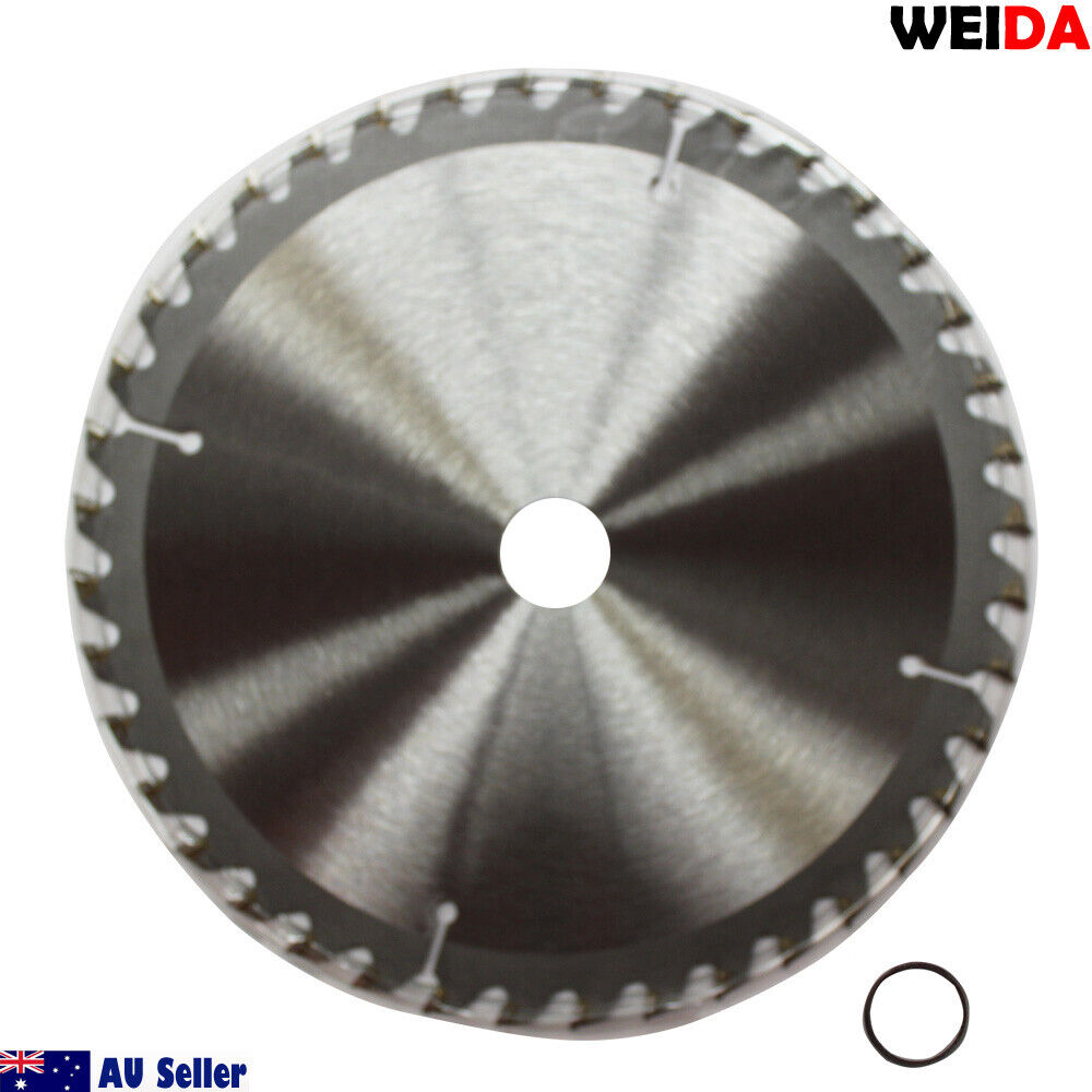 235mm Wood Circular Saw Blade Cutting Disc 9-1/4" 40T Bore 25/22.23mm K 2.5mm with text "WEIDA Australia Seller" at the top center and specifications "9¼"x40Tx25, art.nr: MTS 235.40, t.p.m: max. 6500 min-1, gekeurd volgens EN 13236" around the tungsten carbide tipped blade. Also includes a QR code, "94007057," and Australian and AU