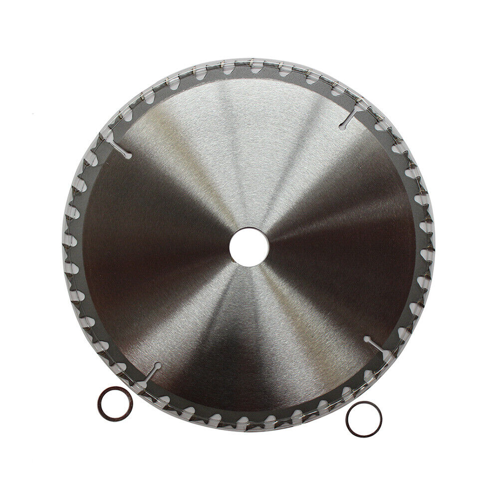 A 235mm Wood Circular Saw Blade Cutting Disc 9-1/4" 60T Bore 25/22.23mm K 1.8mm with various specifications including a diameter of 9.5 inches and a bore of 25mm. The blade is labeled "WEIDA Australia Seller" and has additional information for wood cutting printed on the blade along with a QR code and icons.