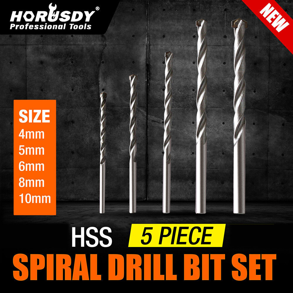 A 15Pc HSS Drill Bits Combination Set Wood Metal & Concrete Drilling Metric Titanium featuring 13 metallic drill bits of varying sizes displayed upright in three groups. The titanium-coated drill bits showcase different tip designs and finishes, including some with a spiral pattern and others with flat heads. The background is plain white.