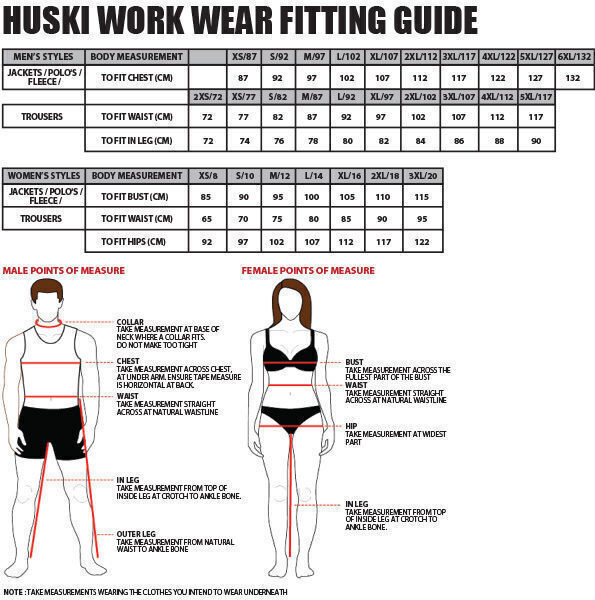 A person wearing bright orange Huski Mens Tarmac Hi Vis Trousers Pants High Visibility Safety Pants - Orange - 5XL (117cm) with reflective stripes around the lower thighs. The person is shown from the back, with visible side pockets and zippers near the ankles of the 5XL pants.